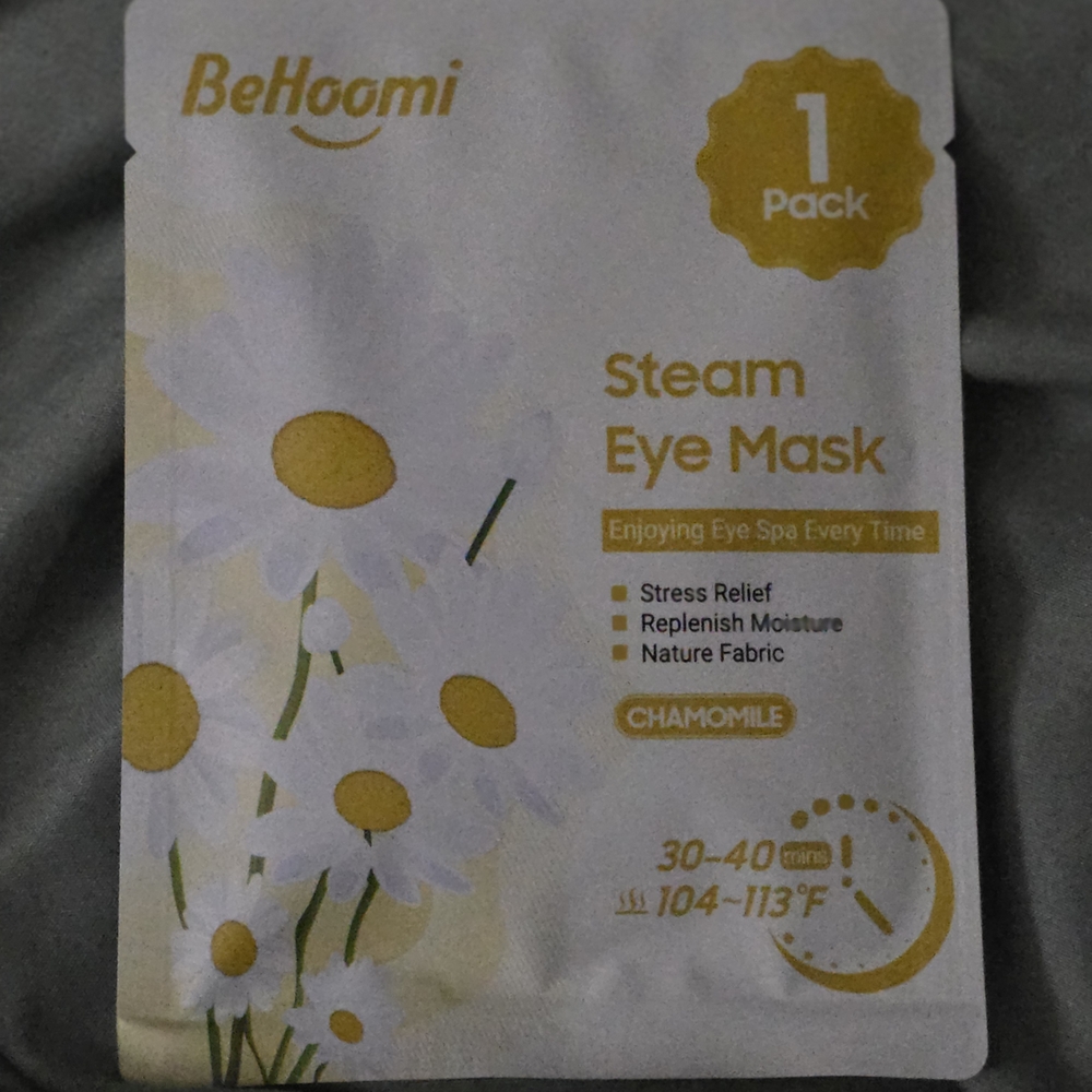 5/$25 Mix And Match Behoomi Chamomile Steam Eye Mask